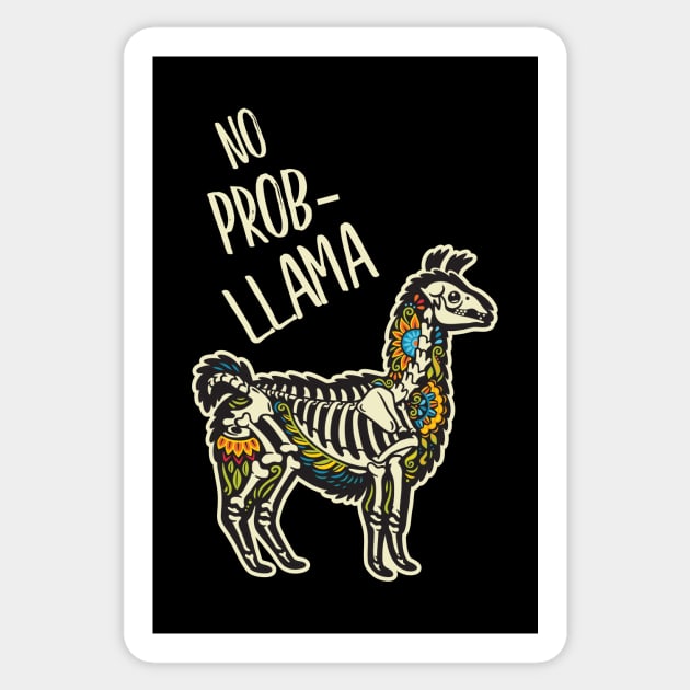 No prob-llama! Sticker by PenguinHouse